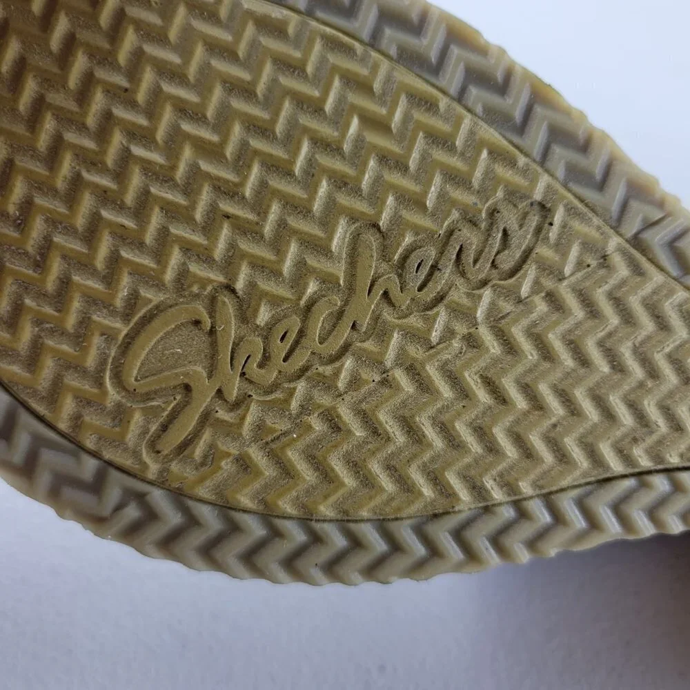 Skechers Luxe Cross Leigh Foam Cork Wedge Ankle Strap Open Toe Sandals 8 Blue